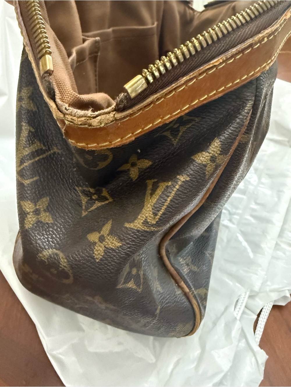 Louis Vuitton Brown Monogram travoli Pm - Picture 4 of 12